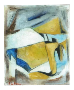Synthetic Cubism - Oil Painting 2012 by Giorgio Lo Fermo 2012
