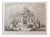 The Temple of Peace - Original Etching by Giuseppe Vasi - Mid-18th Century For Sale