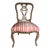 18th Century Venetian Rococo Polychrome and Gilded Antique Chair For Sale