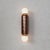 Gold Navazi Medium Wall Lamp in Scorched Coal Ceramic and Glass by Svitanok For Sale - Image 8 of 18