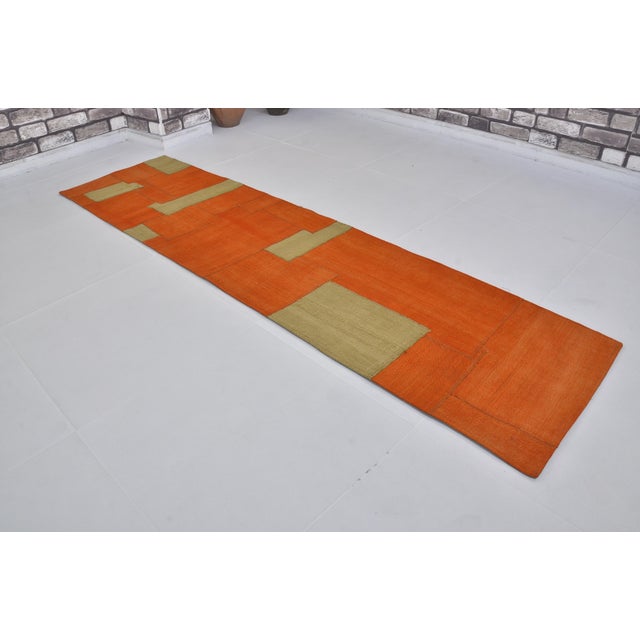 Vintage Anatolian Wool Kilim Rug For Sale In Phoenix - Image 6 of 9