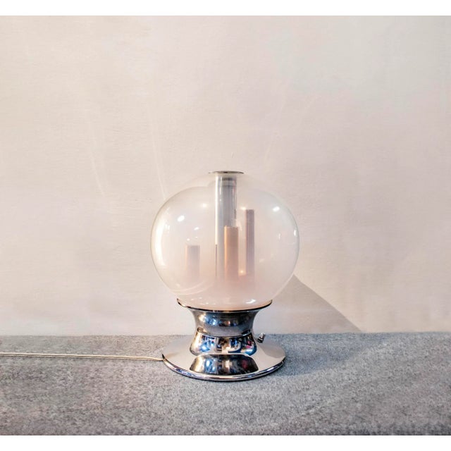 Dimmable Table Lamp from Selenova, 1970s For Sale - Image 9 of 9