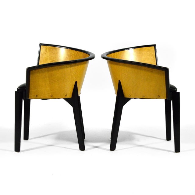 Paul Haigh Sinistra Chairs by Bernhardt For Sale In Chicago - Image 6 of 12