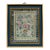 Framed Antique Chinese Qing Dynasty Embroidery 24lp114 For Sale