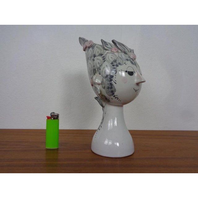Ceramic Titania Vase by Bjørn Wiinblad for Illums Bolighus, 1960s For Sale - Image 6 of 16
