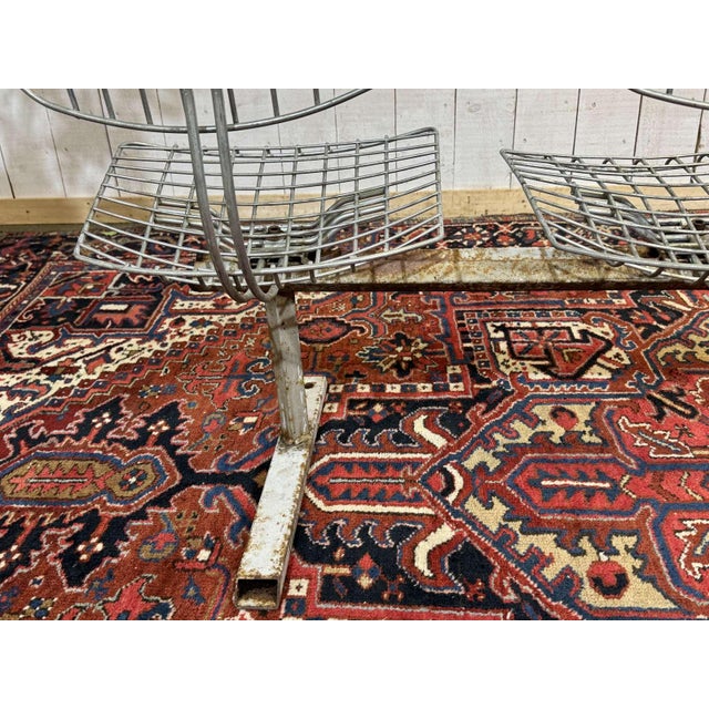 Trellis Series Four-Seater Bench by Michel Cadestin for Beaubourg, 1970s For Sale - Image 17 of 18