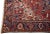 Antique Persian Heriz Handmade Red Wool Rug With Medallion Motif For Sale - Image 4 of 11