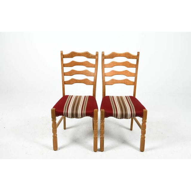 Set of 4 Danish Mid Century Dining Chairs For Sale In New York - Image 6 of 14