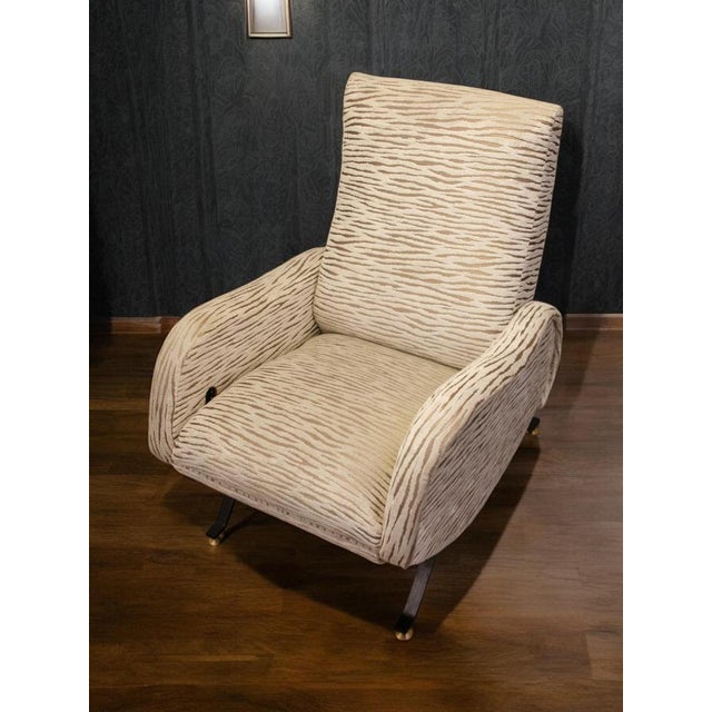 Vintage Reclinable Lounge Chairs, 1950, Set of 2 For Sale - Image 4 of 11