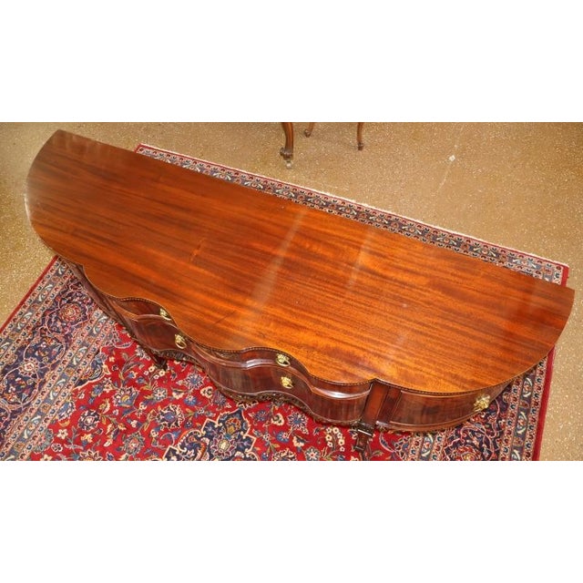 Early 20th Century Batesville Romweber Mahogany Carved Buffet Server Sideboard For Sale - Image 11 of 17