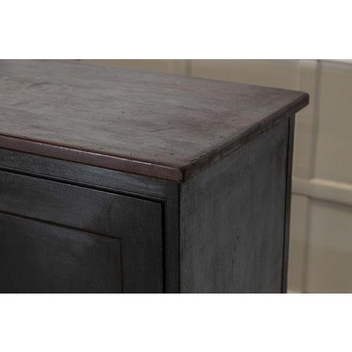 Large 19th Century English Ebonised Mahogany Dresser Base, 1890s For Sale - Image 13 of 18