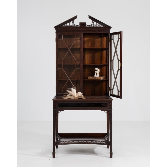 19th Century Fine Chippendale Vitrine For Sale - Image 12 of 16