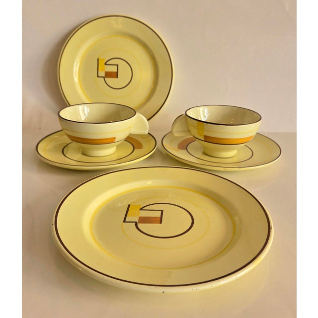 Coffee Set by Eva Stricker-Zeisel for Schramberg, 1929, Set of 3 For Sale - Image 6 of 10