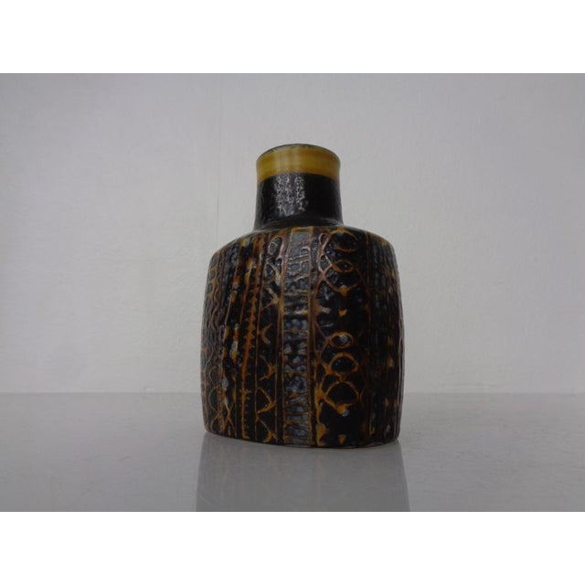 Ceramic Baca Fajance Studio Ceramic Vase by Nils Thorsson for Royal Copenhagen, Denmark, 1960s For Sale - Image 7 of 18