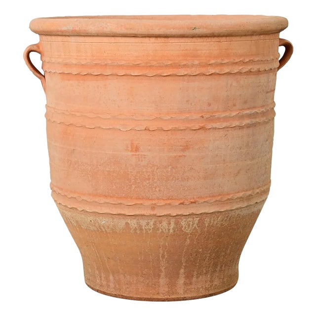 Greek Reproduction Terracotta Pot For Sale