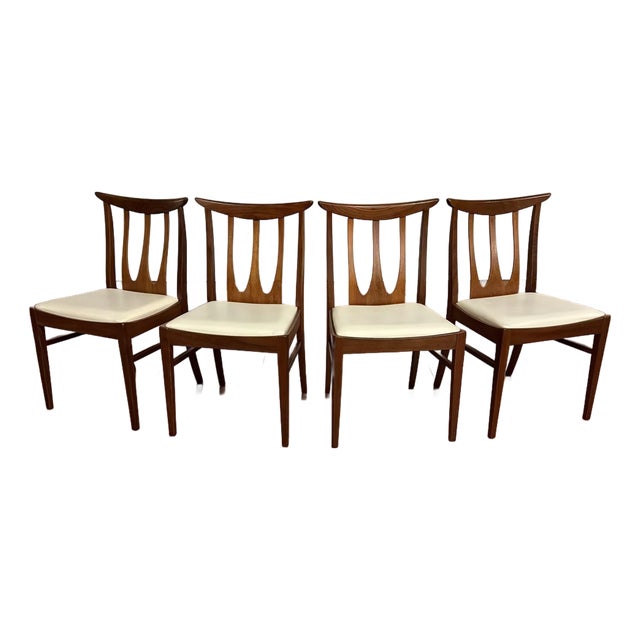 G-Plan Brasilia Mid-Century Teak Dining Chairs Set of 4 For Sale