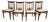 G-Plan Brasilia Mid-Century Teak Dining Chairs Set of 4 For Sale