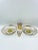 Gold Vintage Georges Briard Gold Leaf 5-Piece Hors d'Oeuvres Caddy or Shrimp Server- 5 Pieces For Sale - Image 8 of 13