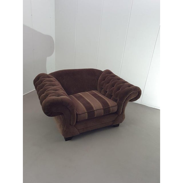 Large Dutch Weighty Love Seat with Cushions For Sale - Image 16 of 18