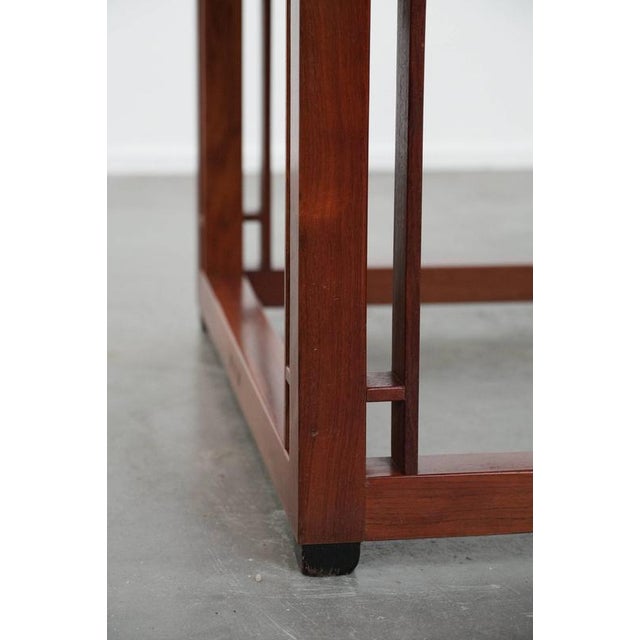 Brown Art Deco Decoforma Series Square Side or Coffee Table from Schuitema For Sale - Image 8 of 16