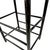 Vintage 1940s Primitive Wooden Stool W/ Black Painted Frame & Premier Egg Mash Feed Sack Seat - 25.5" Tall For Sale - Image 15 of 17