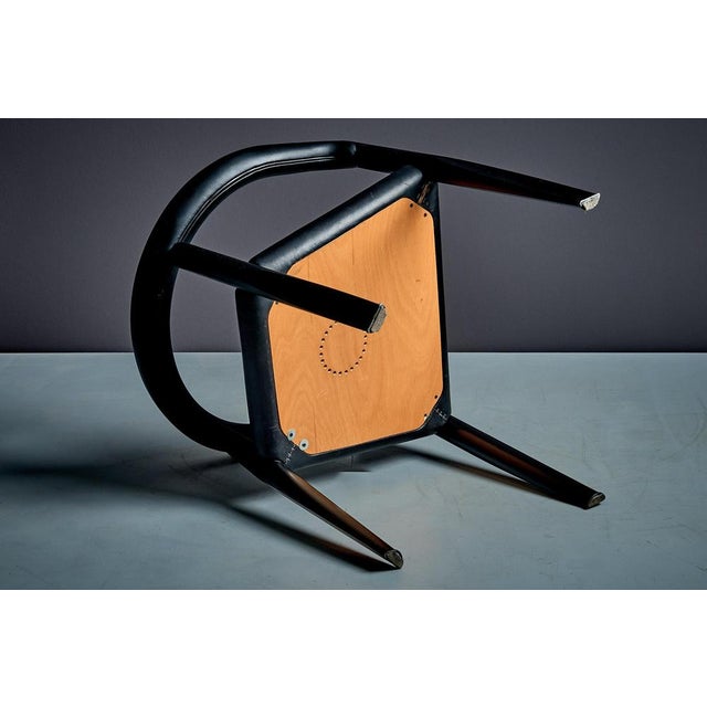 Vintage Italian Miss Chairs by Afra & Tobia Scarpa for Molteni, 1980s, Set of 6 For Sale - Image 9 of 15