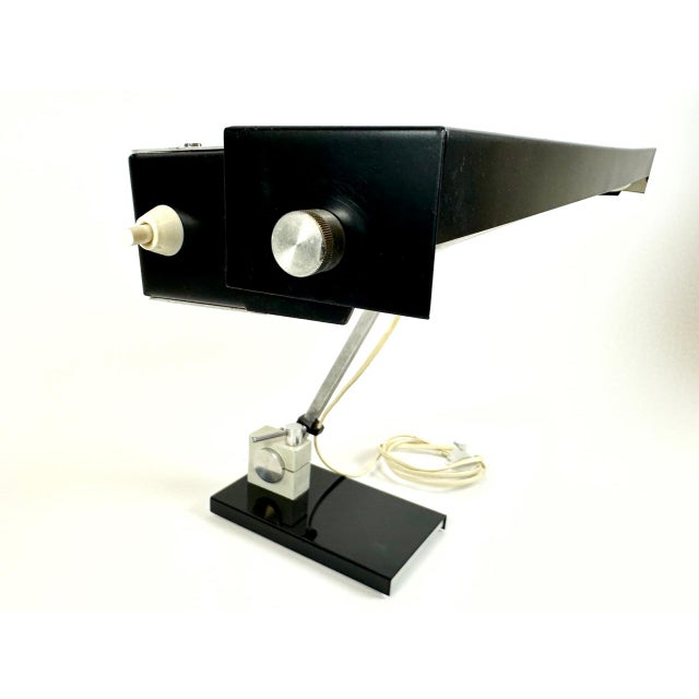 Mid-Century Modern Model 2020 Desk Lamp by Klaus Musinowski for PGH Lighting Fixtures Halle, 1960s For Sale - Image 4 of 18