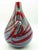 Vintage Ceramic Vase in Grey with Red Decorations, Italy, 1970s For Sale - Image 3 of 6
