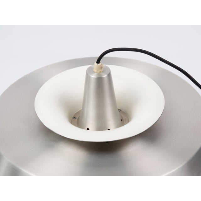 Late 20th Century Vintage Aluminum Pendant Lamp by David Mogensen for Superlight, 1980s For Sale - Image 5 of 13