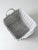 Vintage Large White Storage Basket For Sale - Image 6 of 13