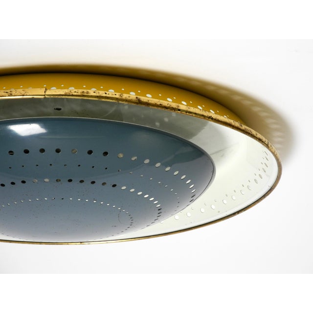 Mid-Century Modern Metal Ceiling Lamp by Ernest Igl for Hillebrand, 1950s For Sale - Image 18 of 18