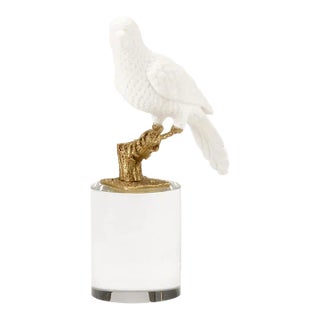 Parrot On Crystal - Round, Small For Sale