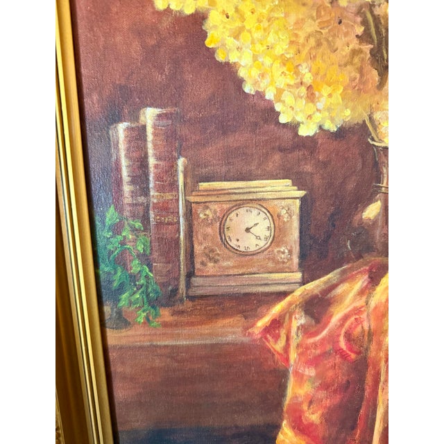 Vintage Still Life Oil Painting For Sale - Image 12 of 12