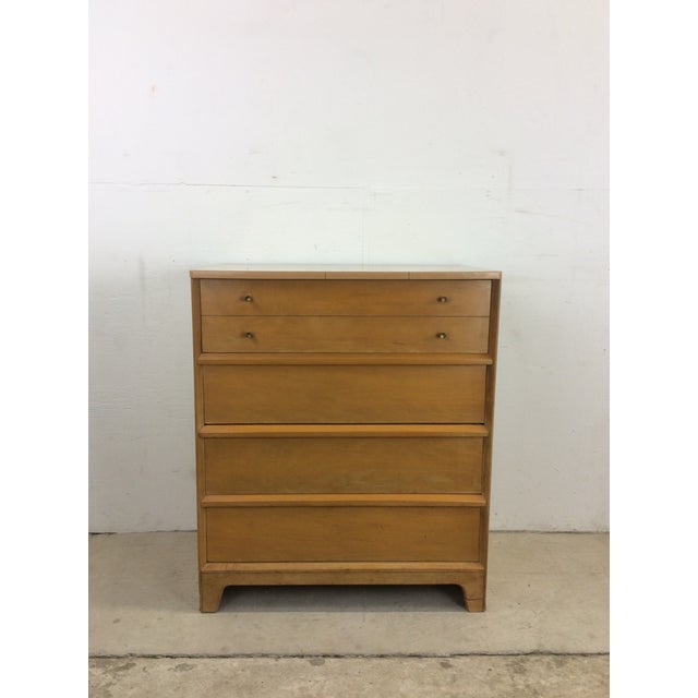 Mid Century Modern Four Drawer Dresser by Baumritter Chairish