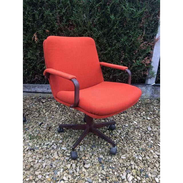 Artifort Set of Harcourt Armchairs attributed to Geoffrey Harcourt for Artifort, 1980s For Sale - Image 4 of 12