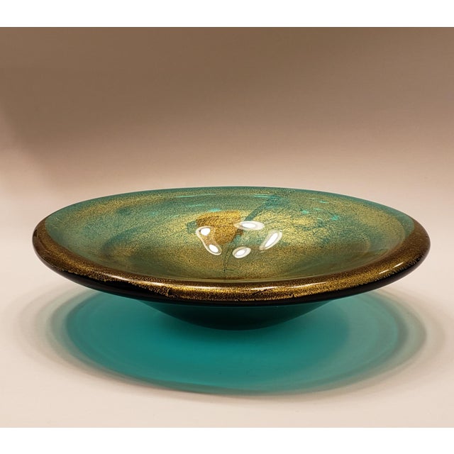 vintage Murano glass bowl from Pauly & C, circa 1930s, likely Carlo Scarpa design when CVM Cappellin and Pauly & C were...