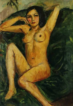 Antonio Feltrinelli, Nude, Original Oil on Board, 1930s