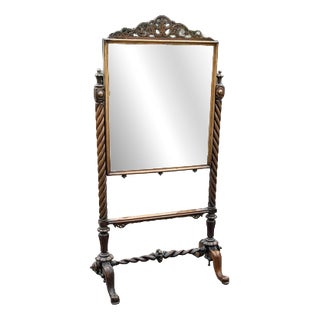 Antique Tapestry Stand in Mahogany For Sale