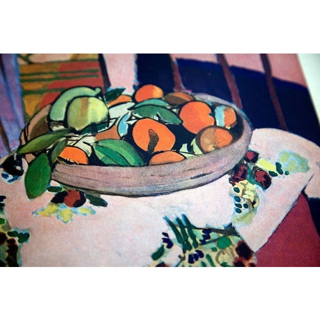 Abstract Henri Matisse Limited Edition Lithograph "Oranges" For Sale - Image 3 of 5
