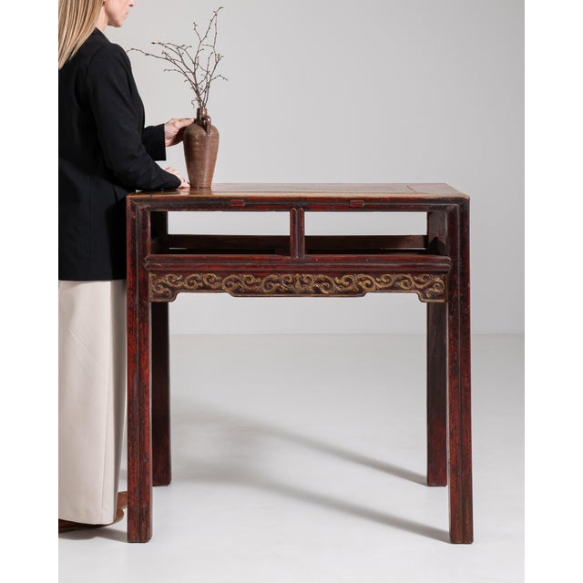Chinese Ming-Style Console Table, Antique, China, 19th Century For Sale - Image 10 of 15