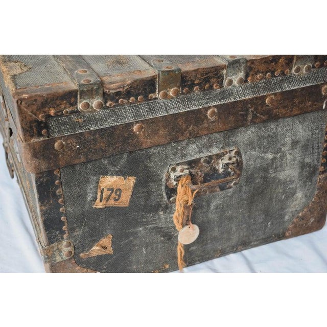 Antique Military Trunk Chairish