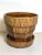 McCoy Pottery 1940s - 1960s Small "Light Brown" Mid-Century Flower Pot and Saucer For Sale In Los Angeles - Image 6 of 6