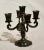 Gray Candelabra for 5 Candles For Sale - Image 8 of 8