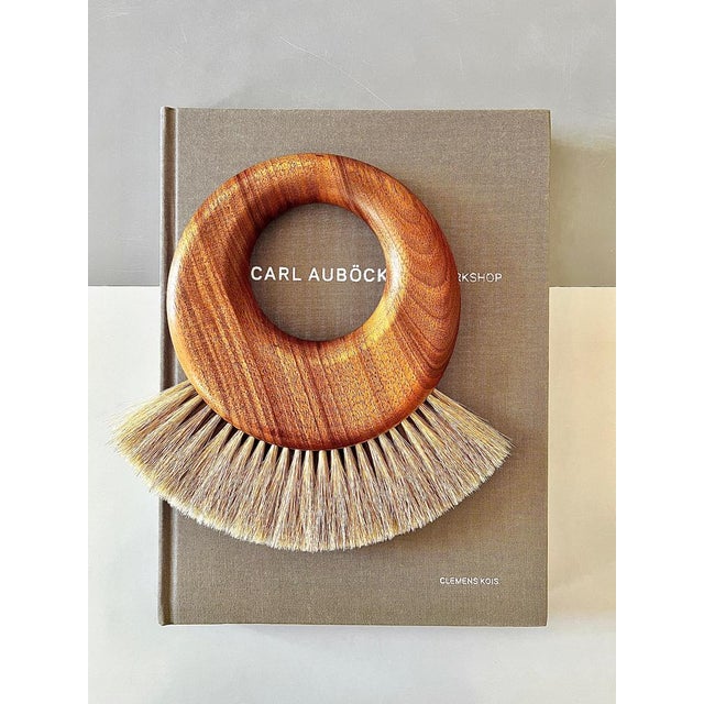 Large Mid-Century Walnut Clothes Ring attributed to Carl Auböck, Austria, 1950s For Sale - Image 9 of 17