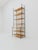 Freestanding vintage string bookshelf in eshe , 1950s by whb germnay dimensions: 41 d x 73 w x 189 h cm it is in good...