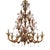 Glass Handcrafted Modern Brown Ca Rezzonico Chandelier with Curled Murano Glass by Simoeng For Sale - Image 7 of 9