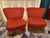 Hungarian Red Lounge Chairs, 1950s, Set of 2 For Sale - Image 6 of 6