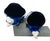 Pristine 1980s Chinoiserie Cobalt Blue & White Porcelain Shelf Sitters - A Pair For Sale - Image 16 of 16