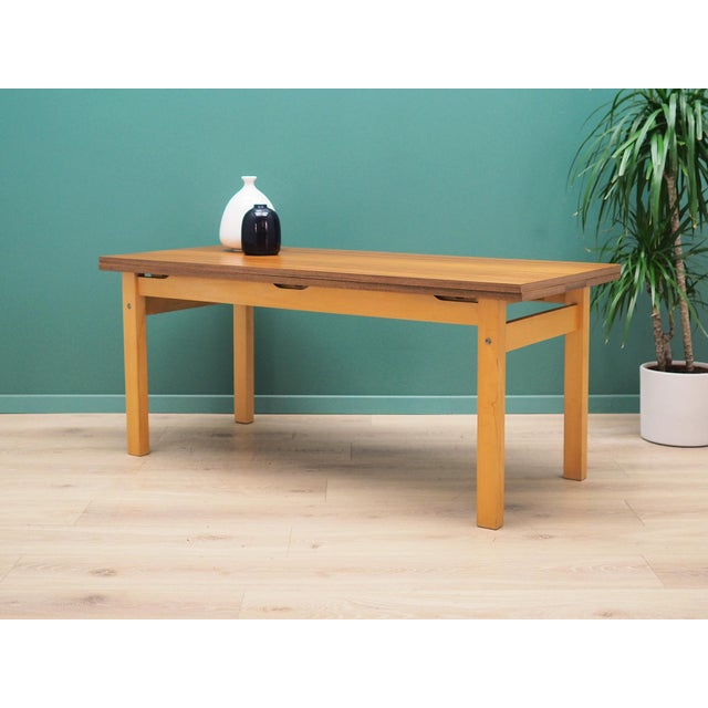 Danish Beech Table from OFM, 1980s For Sale - Image 4 of 11