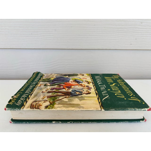The Adventures of Tom Sawyer - Mark Twain 1946 Illustrated by Donald McKay Hc/Dj For Sale - Image 4 of 11
